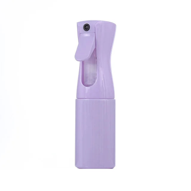 Botella de plástico de alta presión con capacidad de 200ml y 300ml, regadera continua para estilista de cabello y peluquería