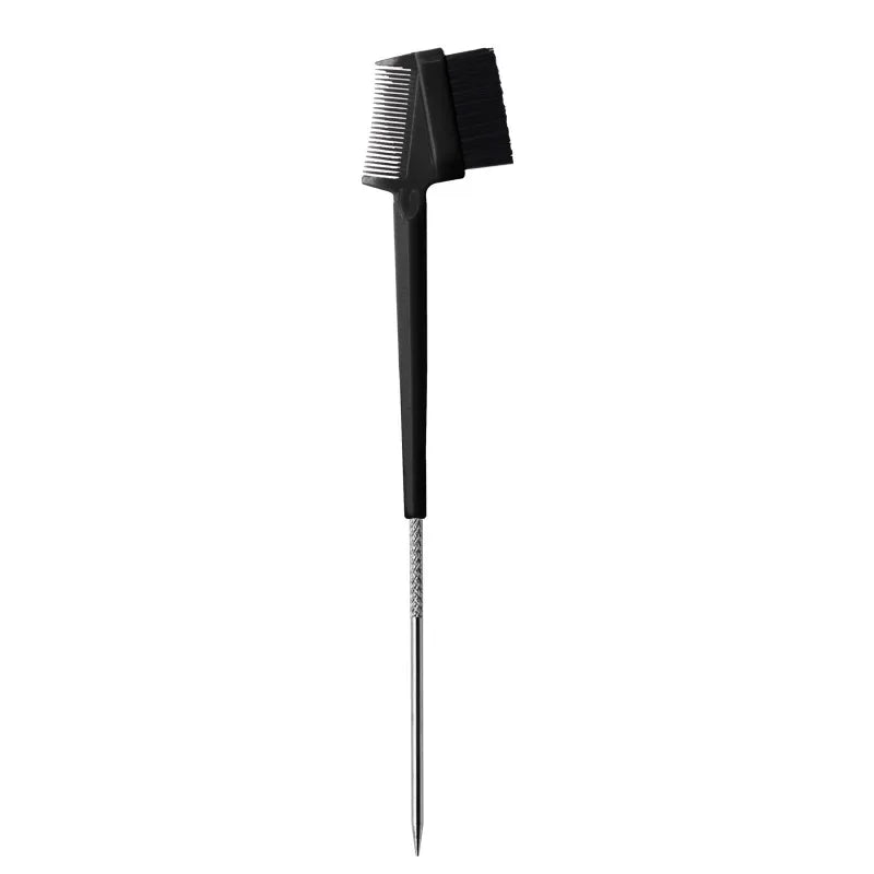 Proveedor de peine de cepillo de borde, cepillo de Control de bordes 3 en 1 de doble cara para peluquería de bebé, cepillos de peine, herramientas de belleza