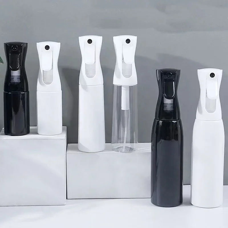 Botellas de pulverización de alta presión de 200/300/500ml, botellas recargables, cuidado continuo, reposición de botella separada, botella de pulverización de niebla con prensa