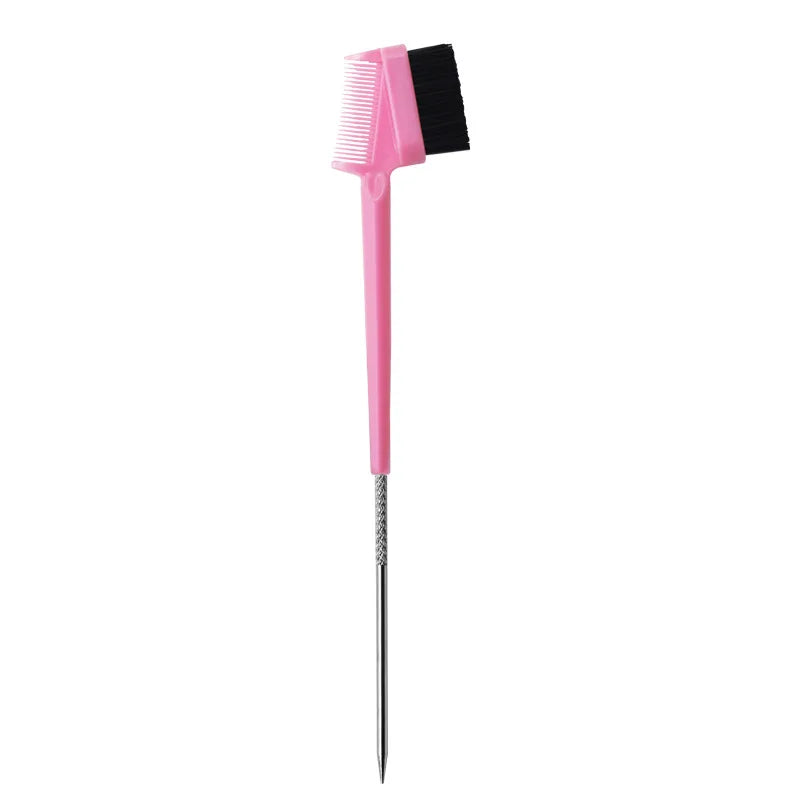Cepillo para el cuidado del cabello del bebé, peine de doble cara 3 en 1, cepillo de Control de bordes para peluquería de bebé, peine para el cuidado del cabello, cepillos, herramientas de belleza