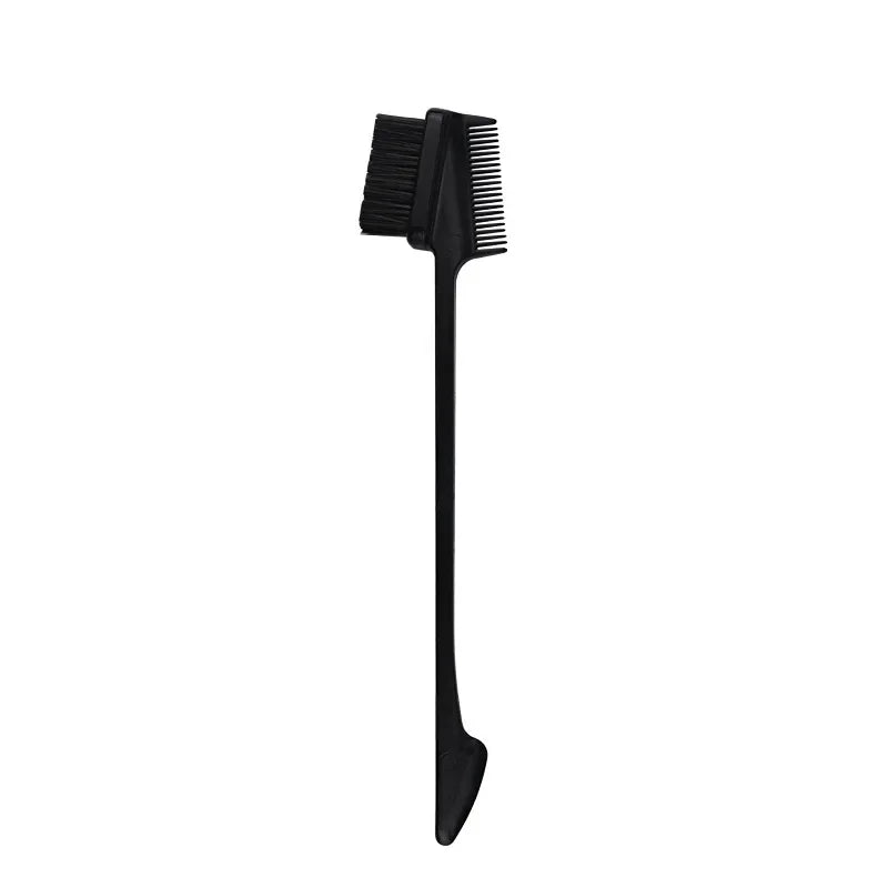 Proveedor de peine de cepillo de borde, cepillo de Control de bordes 3 en 1 de doble cara para peluquería de bebé, cepillos de peine, herramientas de belleza