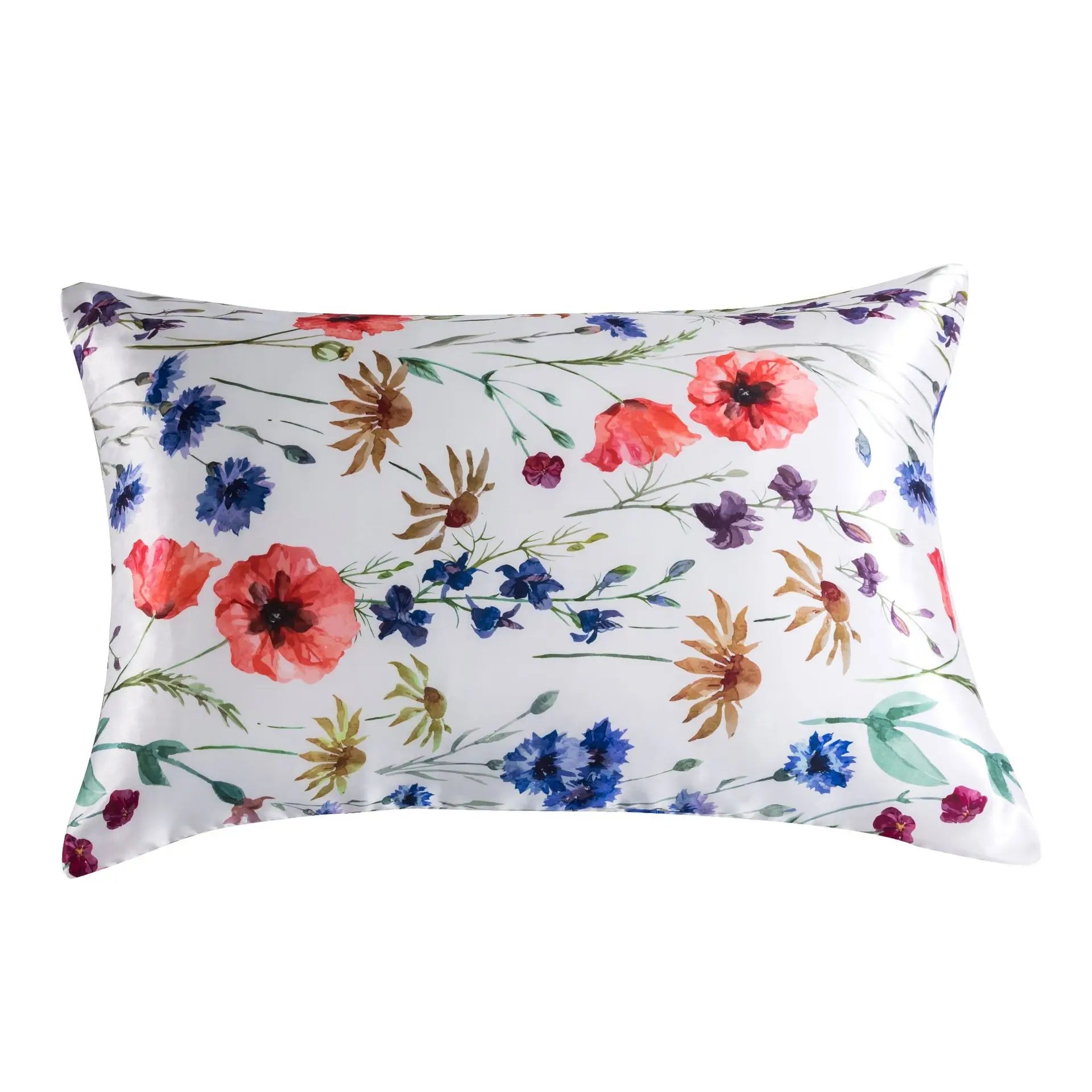 Funda de almohada de satén para pelo y piel, juego de 2 fundas de almohada con estampado de leopardo gris, fundas de almohada de satén de seda con cierre de sobre