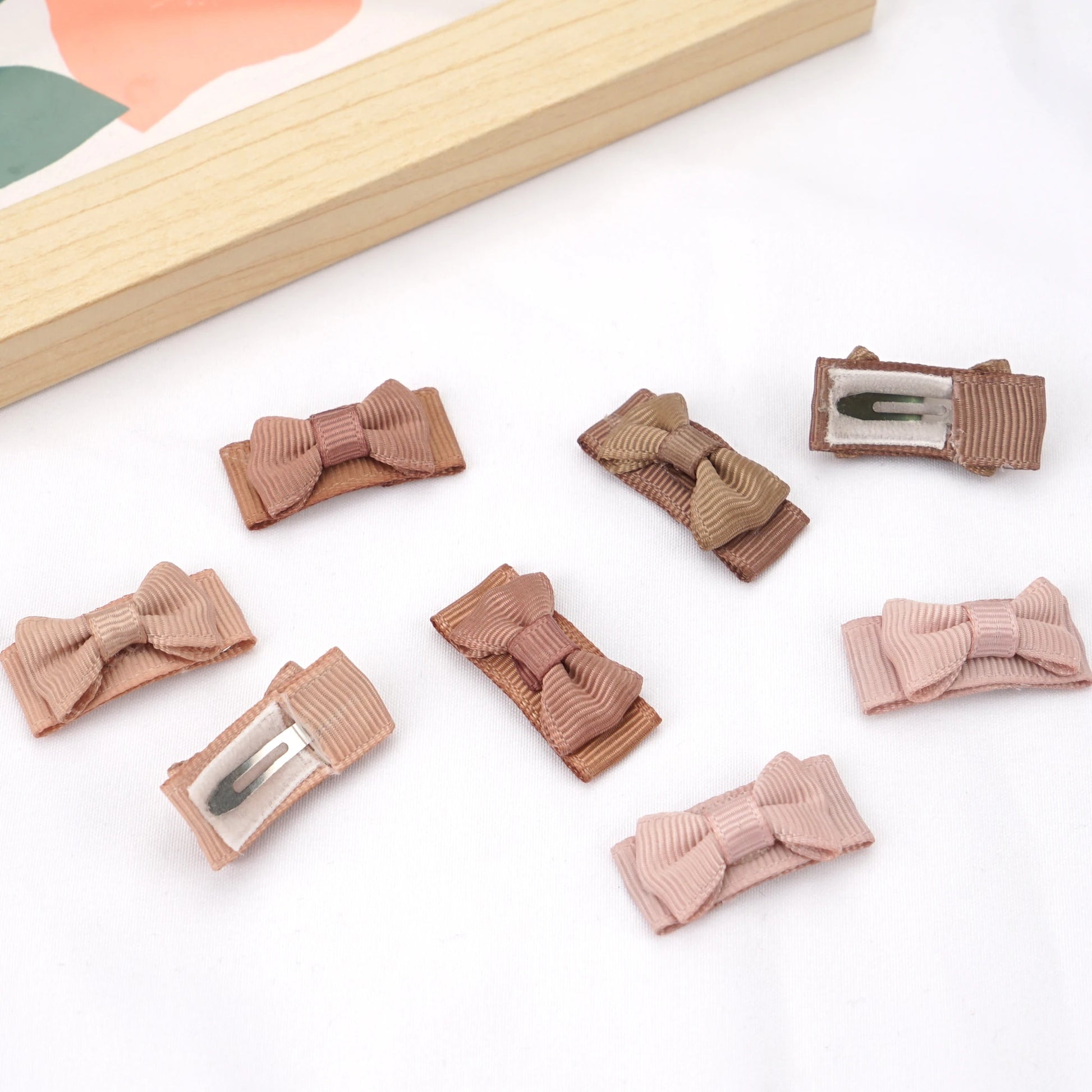 20 unids/set de pinzas para el pelo de bebé, no daña el tocado del pelo, horquilla Lanugo para bebé, pinza para el pelo de princesa trompeta