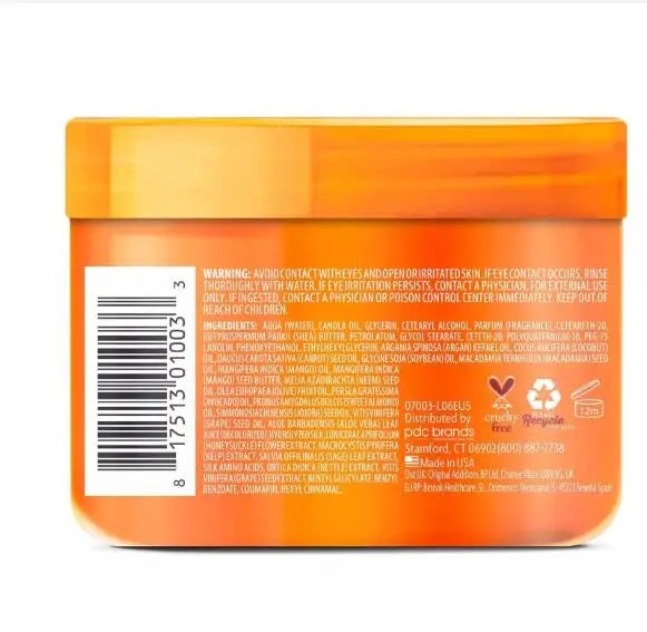 Crema rizadora de coco para cabello Natural, mantequilla de karité Cantu, nuevo aspecto Original, 12OZ, 340g, define hidrata, ayuda a esterilizar los hebras