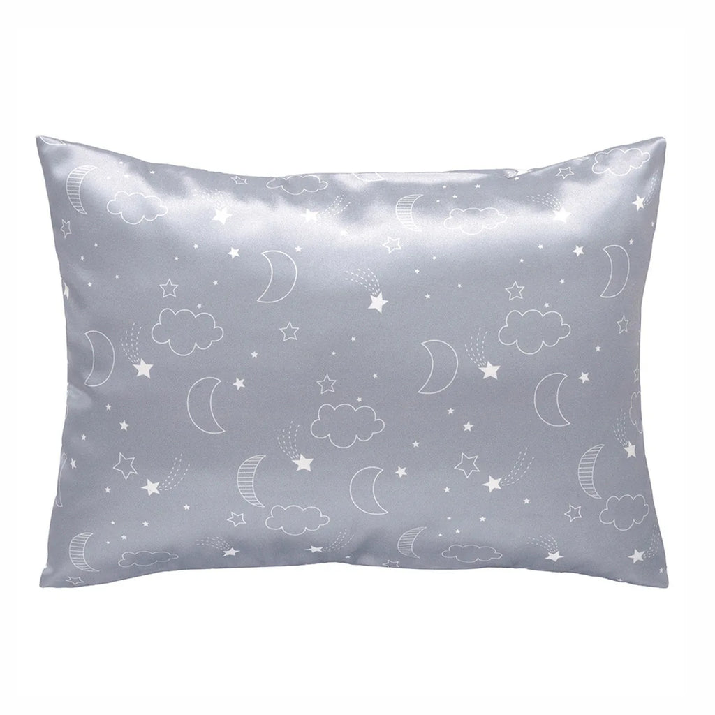 1 paquete de fundas de almohada de satén de seda para niños, funda de almohada suave para cama de niños y niñas, fundas de almohada lavables a máquina, suministros para el hogar