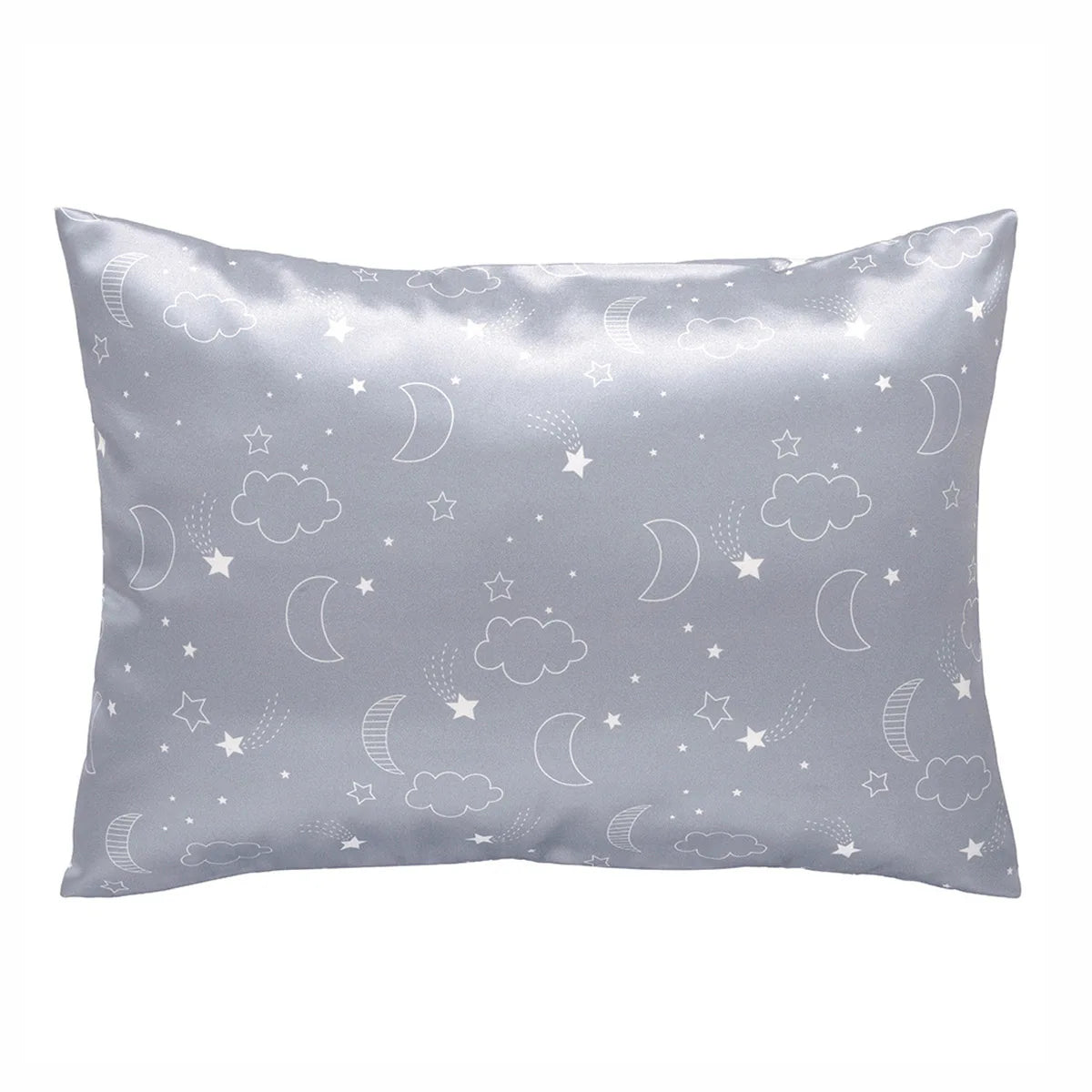 1 paquete de fundas de almohada de satén de seda para niños, funda de almohada suave para cama de niños y niñas, fundas de almohada lavables a máquina, suministros para el hogar