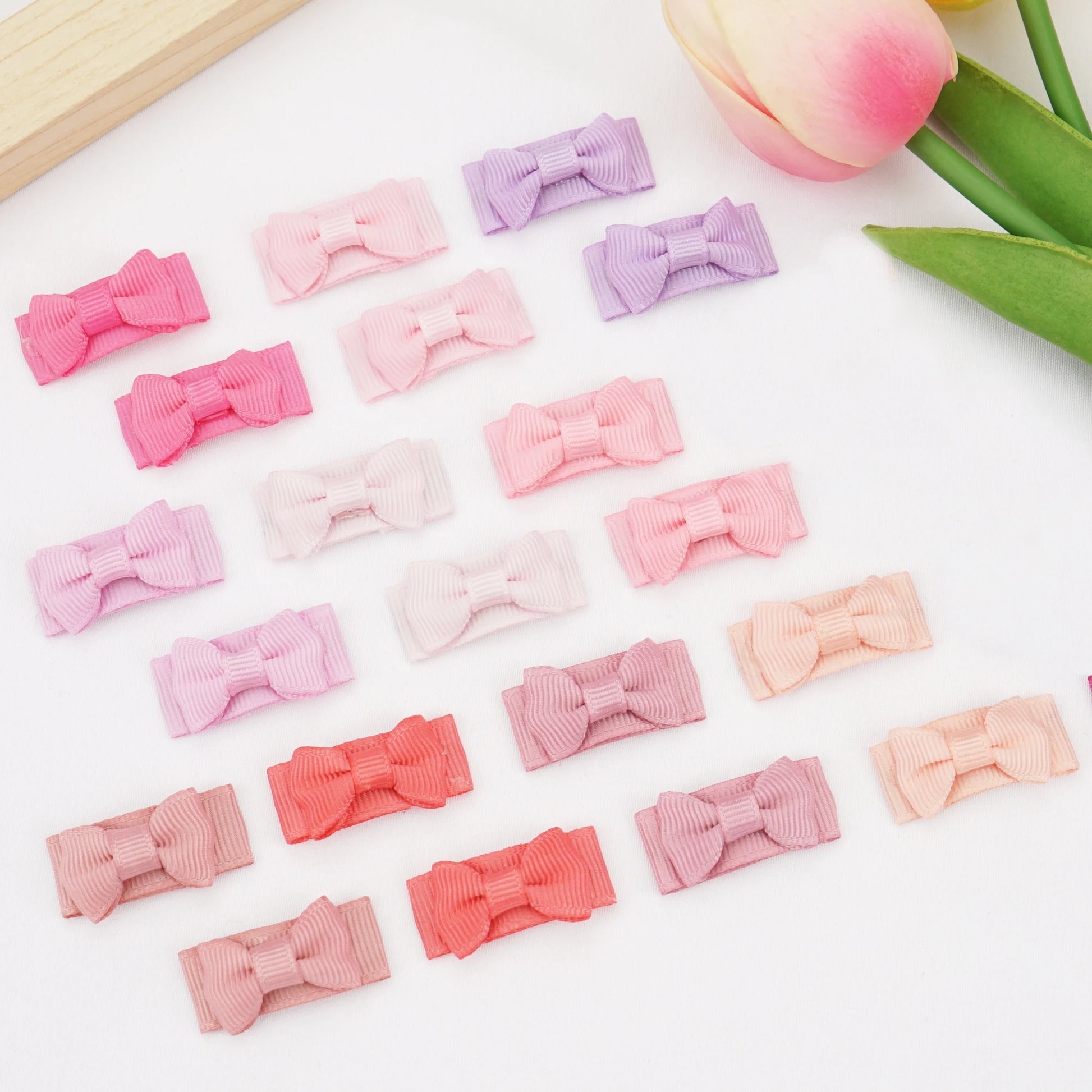 20 unids/set de pinzas para el pelo de bebé, no daña el tocado del pelo, horquilla Lanugo para bebé, pinza para el pelo de princesa trompeta