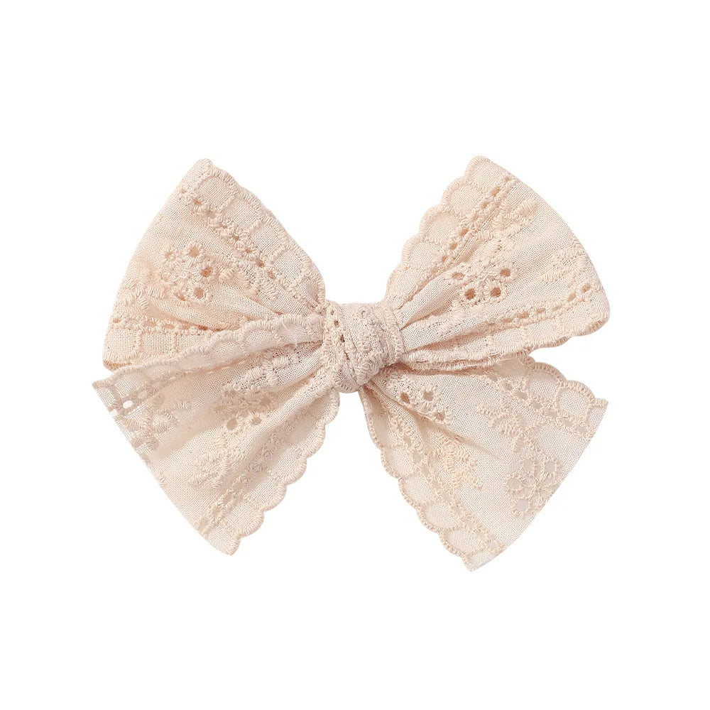 2 unids/set de pinzas para el cabello de bebé para niñas, lazos para el cabello de encaje de algodón, pasador para niños, horquillas completamente envueltas, horquillas para niños pequeños, accesorios para el cabello