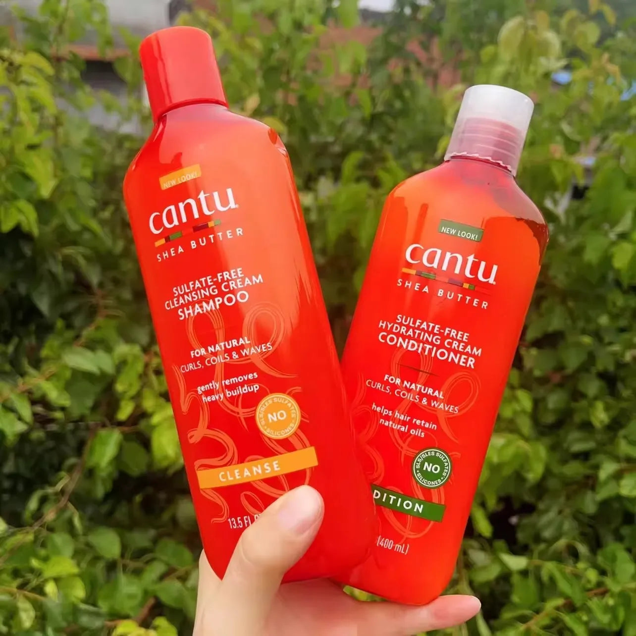 Cantu Edge Control StayGel Champú Acondicionador crema rizadora de Coco para rizos naturales ondas con mantequilla de karité hidratante