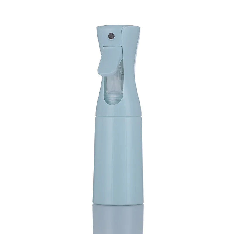Botella recargable con pulverizador continuo de 200/300/500ml para botella, producto para peinar el cabello rizado, planta, peluquero, botella pulverizadora de niebla fina