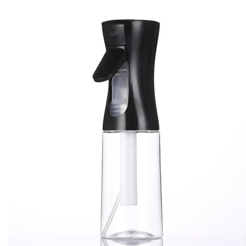Botella recargable con pulverizador continuo de 200/300/500ml para botella, producto para peinar el cabello rizado, planta, peluquero, botella pulverizadora de niebla fina
