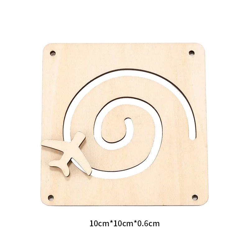 Accesorios de tablero ocupado, pieza de juguete DIY, juguetes de madera, cerraduras de Metal, hebilla de cuero, juegos educativos Montessori, desarrollo intelectual
