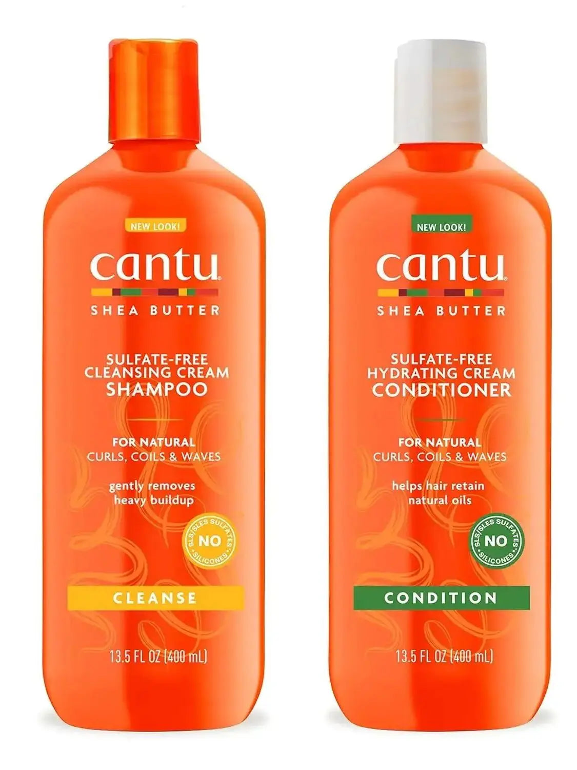 Cantu Edge Control StayGel Champú Acondicionador crema rizadora de Coco para rizos naturales ondas con mantequilla de karité hidratante