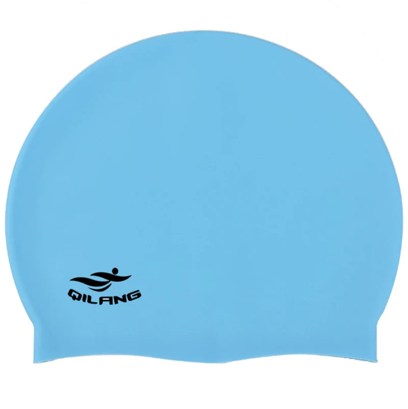 Gorro de natación de silicona impermeable para adultos y niños, protectores auditivos de alta calidad, sin cabeza antiniebla