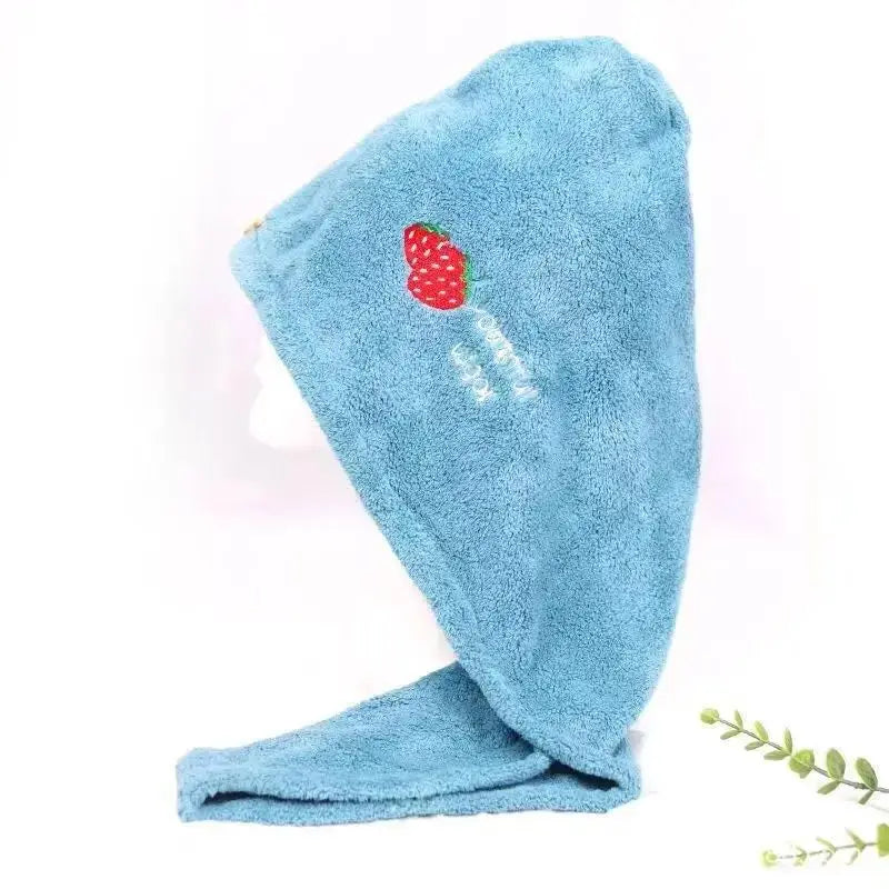 Toalla de secado rápido para el cabello, toallas de microfibra, toalla para el cabello seco Anti Frizz, toallas secas para el cabello de secado rápido para niñas, gorro de ducha de playa