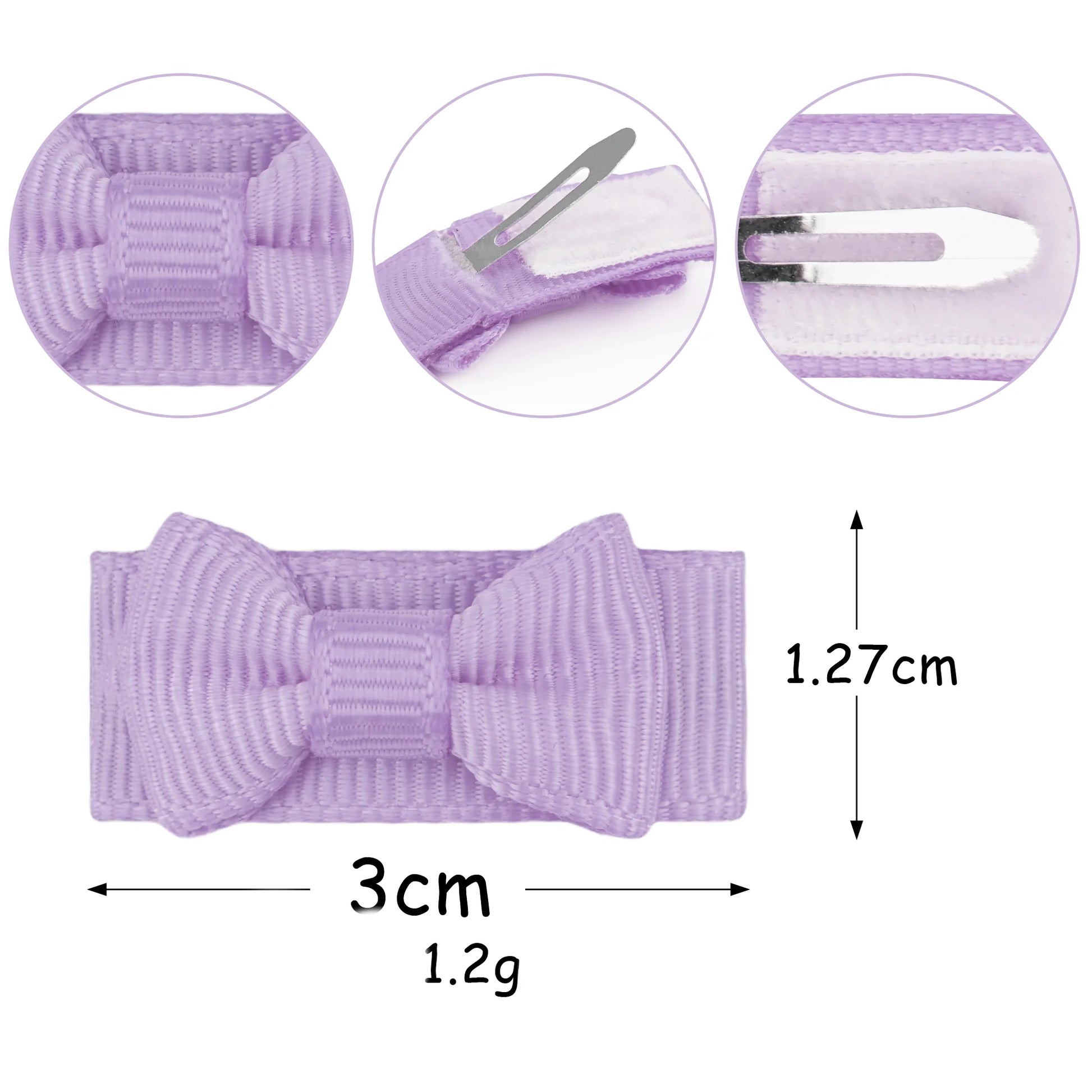 20 unids/set de pinzas para el pelo de bebé, no daña el tocado del pelo, horquilla Lanugo para bebé, pinza para el pelo de princesa trompeta