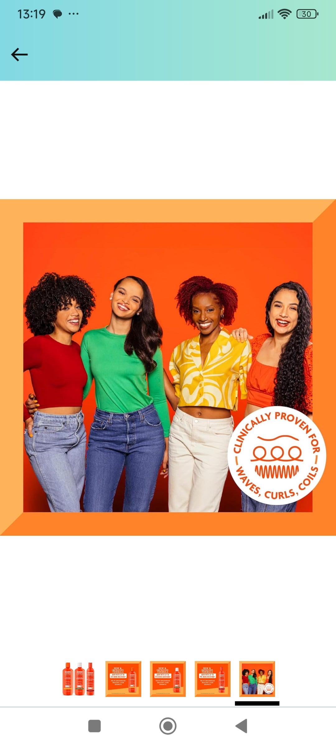 🌀 Kit Curly Care Cantu con Shea Butter – Rizos definidos, hidratación profunda, belleza natural
